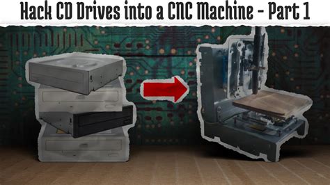 hack old cd-roms into a cnc machine part 2|Build Your Own Mini CNC Plotter Using Scavenged Parts.